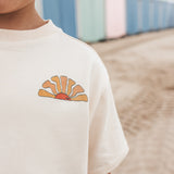 Ocean BLVD | Oversized Tee | White Swan