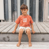 Garment Dye | Wide Tee | Ginger