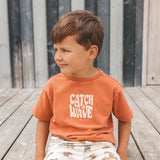 Garment Dye | Wide Tee | Ginger