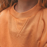 French Knit | Shortsleeve Sweater | Copper Tan