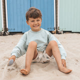 Garment Dye | Wide Sweater | Ocean