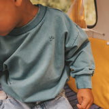 Garment Dye | Wide Sweater | Dragonfly