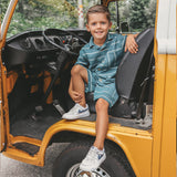 Structure Stripe | Pocket Shorts | Dragonfly