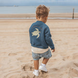 Turtle | Quilted Jacket | Ensign Blue
