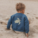Turtle | Quilted Jacket | Ensign Blue