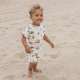 Ocean Life | Regular Shorts | Multicolor