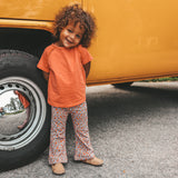 Spring Flora | Flared Legging | Multicolor