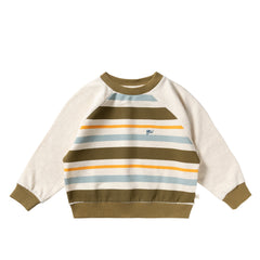 Stripes | Raglan Sweater | Multicolor