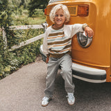 Stripes | Raglan Sweater | Multicolor