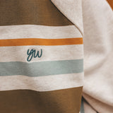 Stripes | Raglan Sweater | Multicolor
