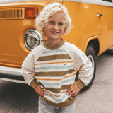 Stripes | Raglan Sweater | Multicolor