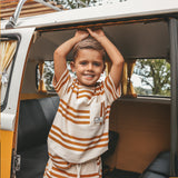 Triad Stripe | Oversized Tee | Multicolor