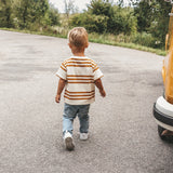 Triad Stripe | Oversized Tee | Multicolor