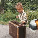 Stripe Terry | Relaxed Granddad LS | Multicolor