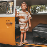 Triad Stripe | Bermuda Shorts | Multicolor