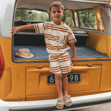 Triad Stripe | Bermuda Shorts | Multicolor