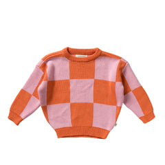 Check Knit | Chunky Sweater | Multicolor