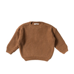 Knit | Chunky Sweater | Chipmunk