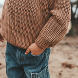 Knit | Chunky Sweater | Chipmunk