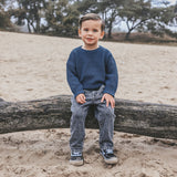 Knit | Chunky Sweater | Blue Wing Tale