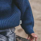 Knit | Chunky Sweater | Blue Wing Tale
