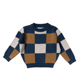 Check Knit | Chunky Sweater | Multicolor