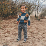 Check Knit | Chunky Sweater | Multicolor