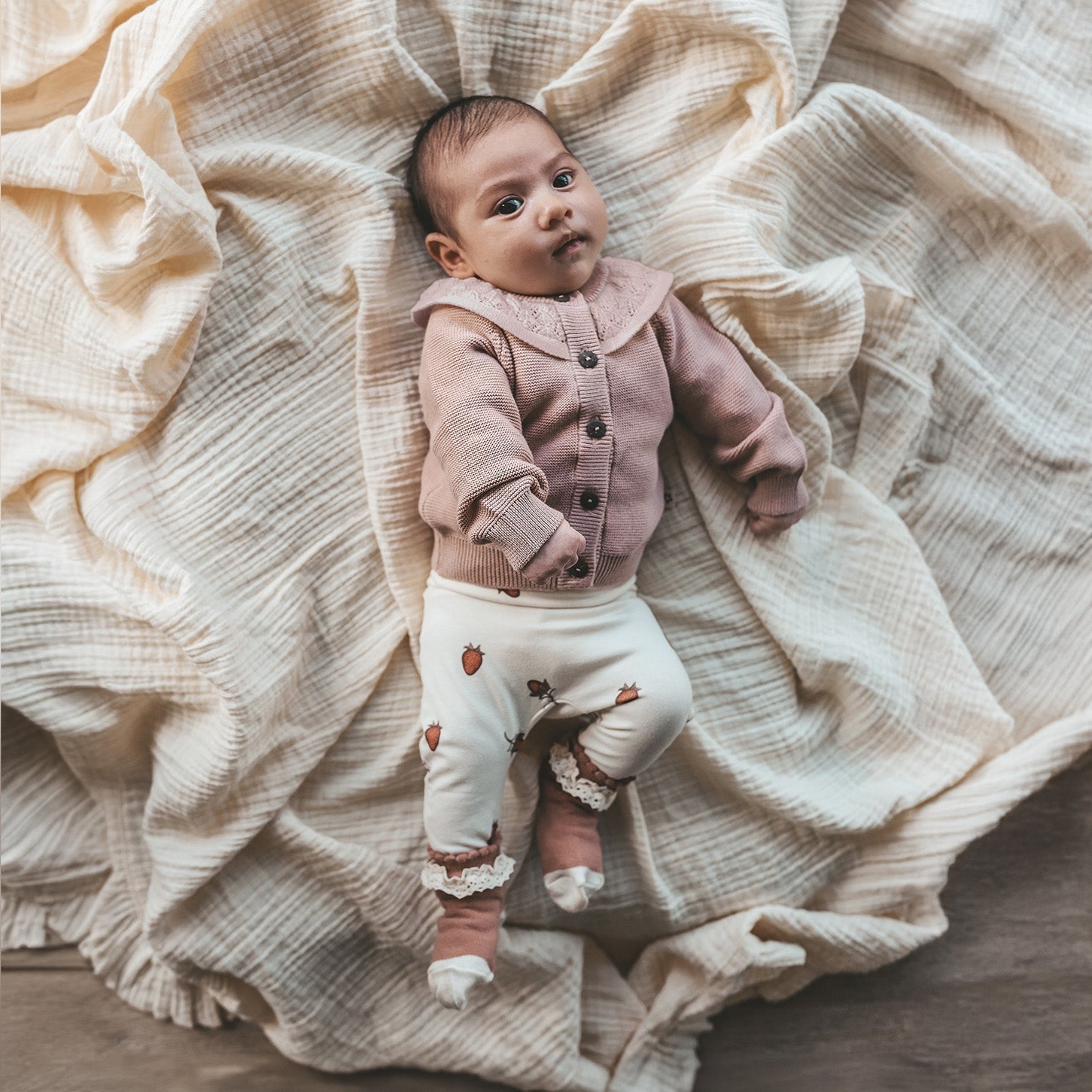 Gebreid vest voor newborn meisjes Your Wishes