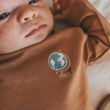 Solid | Fitted Longsleeve | Indian Tan