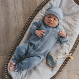 Knitted Denim | Onesie | Bluestone