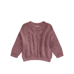 Knit | Oversized Sweater | Fuchsia