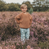 Knit | Oversized Sweater | Indian Tan