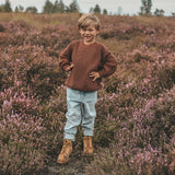 Knit | Oversized Sweater | Brown Stone