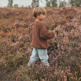 Knit | Oversized Sweater | Brown Stone