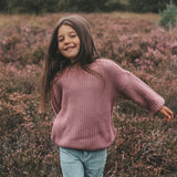 Knit | Oversized Sweater | Fuchsia