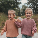 Knit | Oversized Sweater | Fuchsia